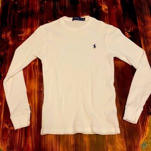 Boys Polo Ralph Lauren Waffle long sleeve sweater